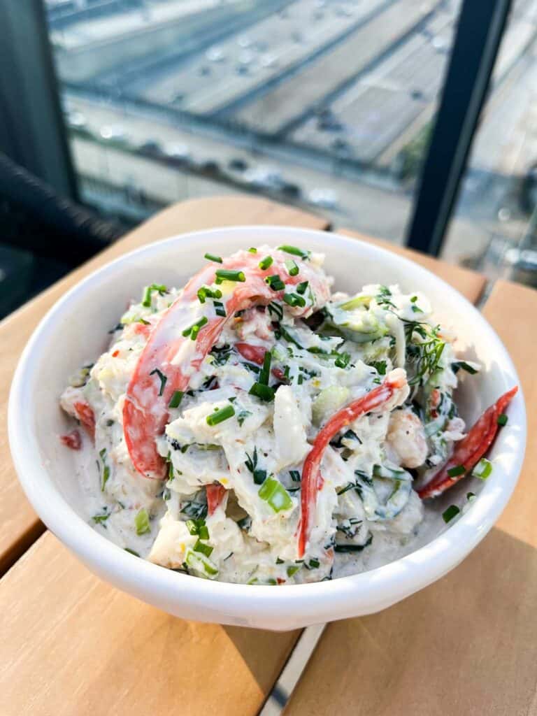 spicy crab salad