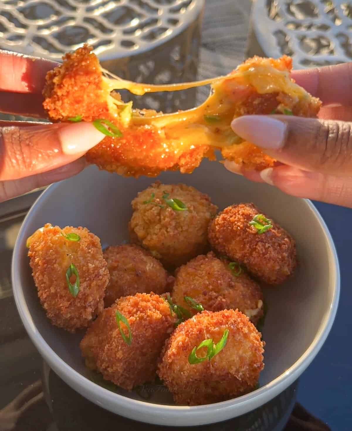 Fried Cheese Balls - SEAFOODIE DIARIES