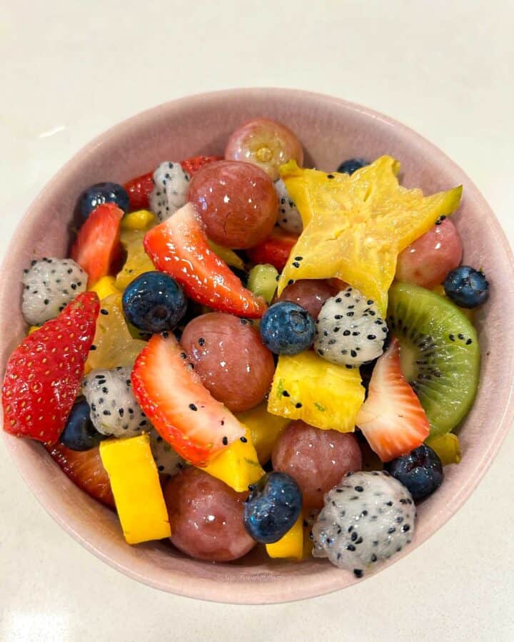 tropical fruit salad