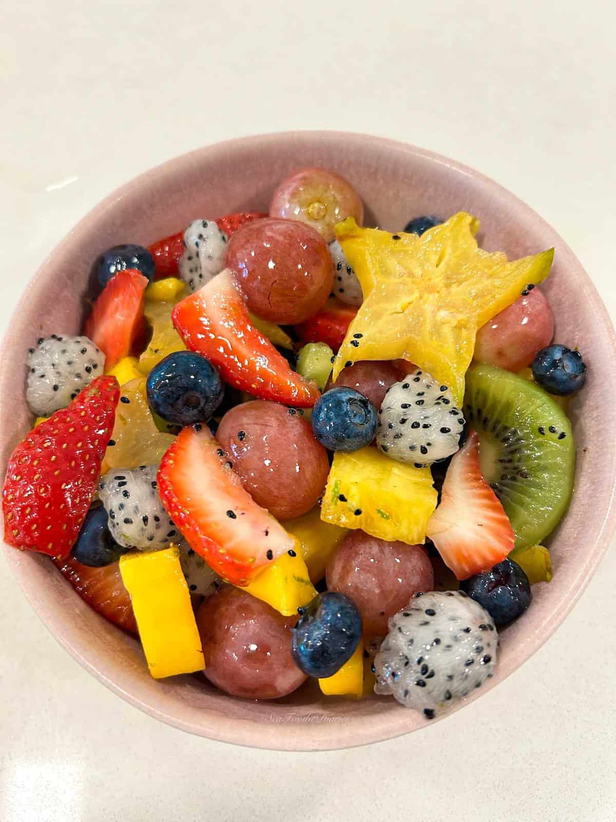 tropical fruit salad